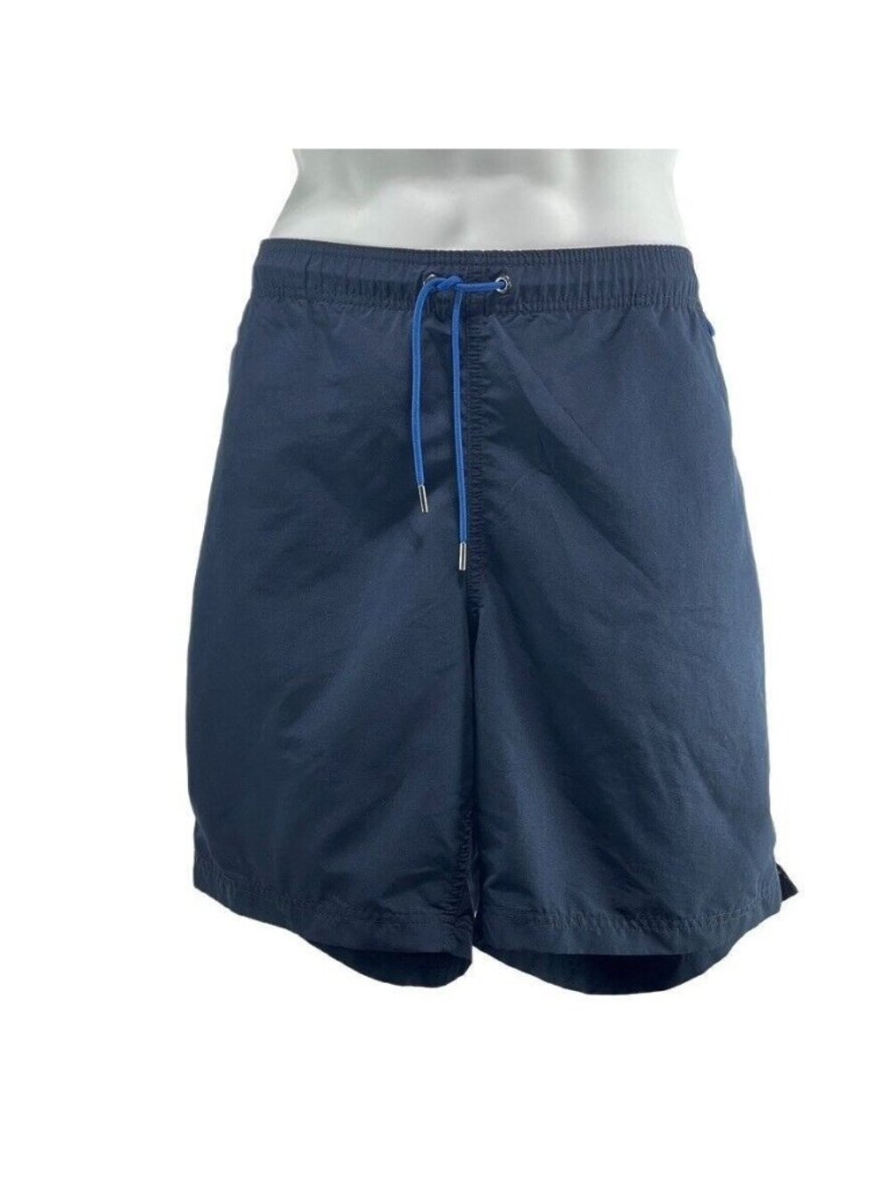 Lands End Swim Shorts Blue Medium Length Board-shorts/ Trunks Men's Size 36-38